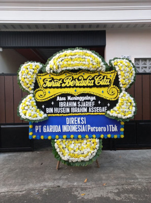 Papan Bunga Duka di Muara Bengkal